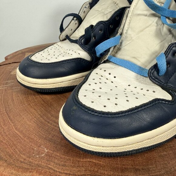 Nike Jordan 1 Retro High Obsidian Youths Sneakers - Picture 7 of 9